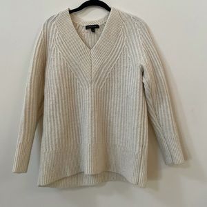 Banana Republic Cream Knit Sweater